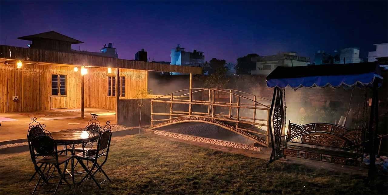 Misty Evening Gardens